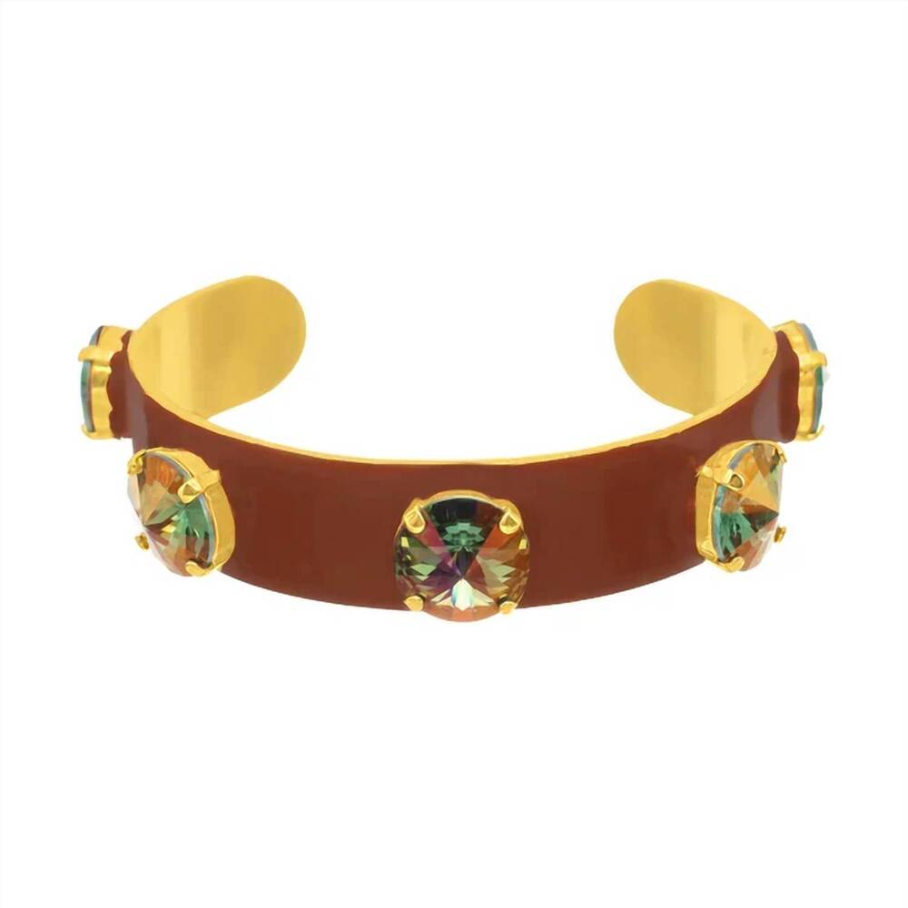 NEW TOVA linsey midnight express cuff in mocha